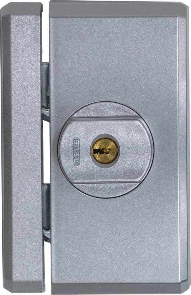 ABUS Fenster-Zusatzsicherung FTS96A AL0125 - Fensterschloss mit intuitivem Schliessmechanismus und A
