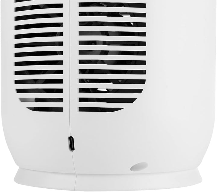 NEO TOOLS Innovativer Bladeless Ventilator – Leistungsstarker 2200mAh Akku, 3 Geschwindigkeiten, Dig