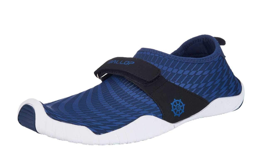 BALLOP Barfussschuh Patrol Grey 38.5 EU Blau Navy Blau, 38.5 EU Blau Navy Blau