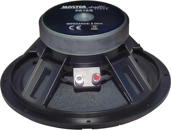 MASTER AUDIO 1 WOOFER PA10/8 von 25,00 cm 250 mm 10" von 300 watt rms und 600 watt max mit 8 ohm imp