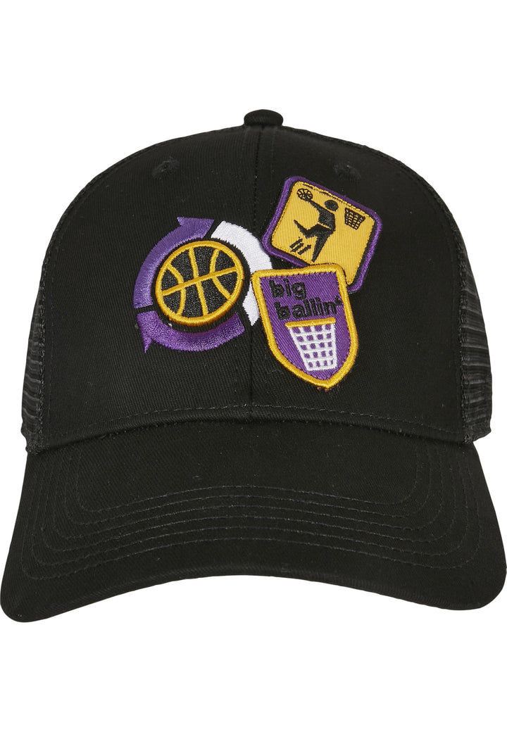 Cayler & Sons Baller Patches Trucker Cap, Unisex Baller Kappe mit Front Patches, Einheitsgrösse, erh