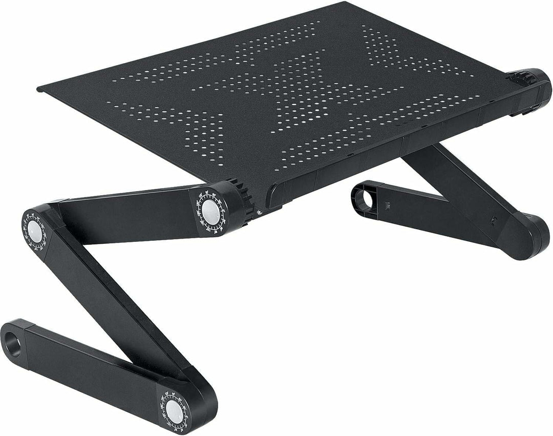 WonderWorker Einstein Laptopständer Klappbar, Laptoptisch Höhenverstellbar, Laptop Ständer für Bett,