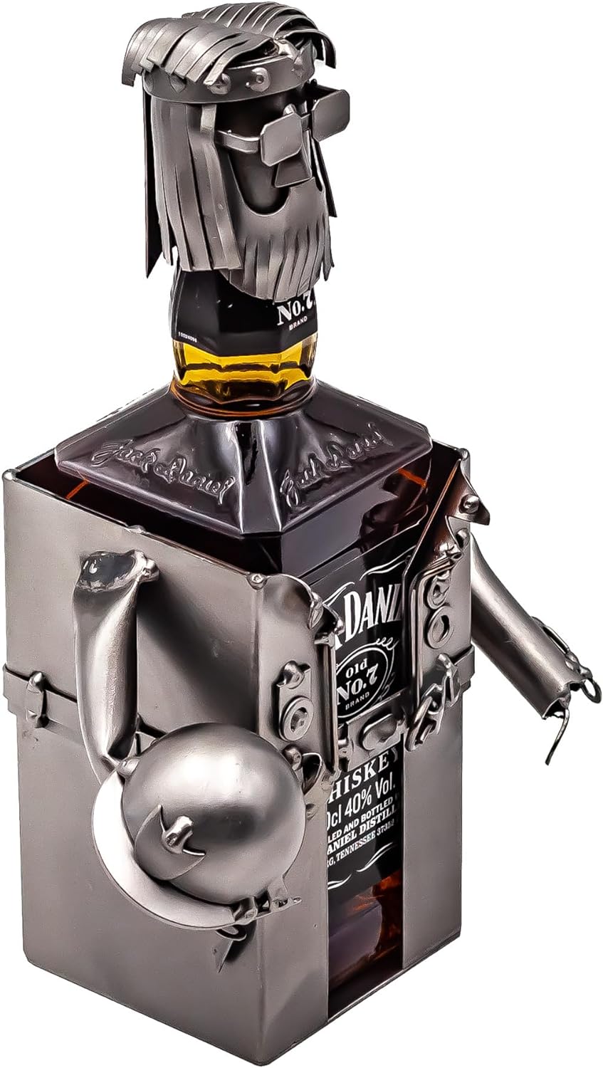 STEEMO Flaschenhalter Whisky-Biker für Jack Daniels