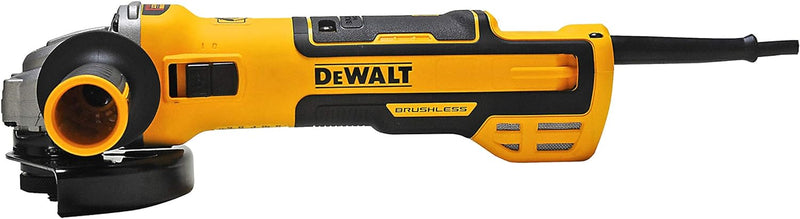 Dewalt Winkelschleifer (1.700 Watt, 125 mm Scheiben-Ø, bürstenlos, wartungsarm, Sanftanlauf, inkl. S