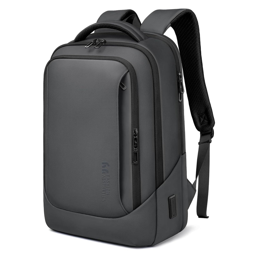 Laptop Business Rucksack Herren mit 17,3 Zoll laptopfach mit USB-Ladeanschluss Diebstahlsicher Handg