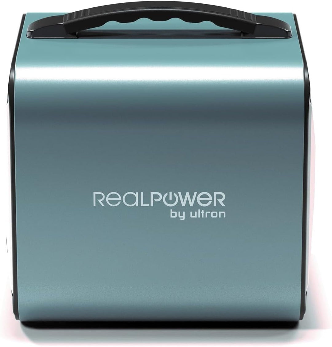 RealPower PS-300C Powerstation, 76.800mAh/ 276,4 Wh externer mobiler Stromspeicher mit 300W Leistung