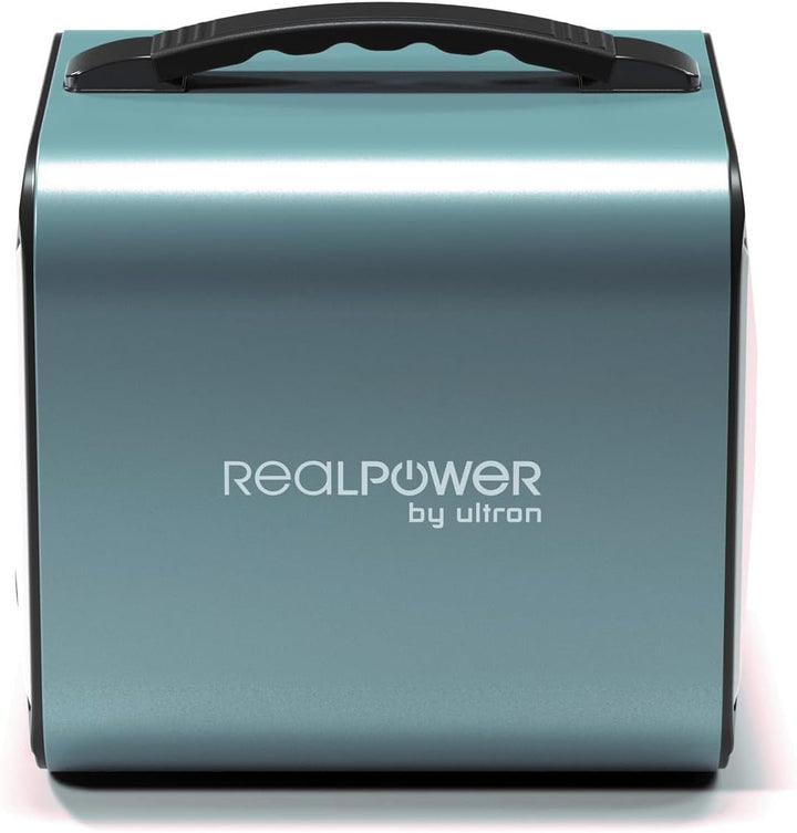 RealPower PS-300C Powerstation, 76.800mAh/ 276,4 Wh externer mobiler Stromspeicher mit 300W Leistung