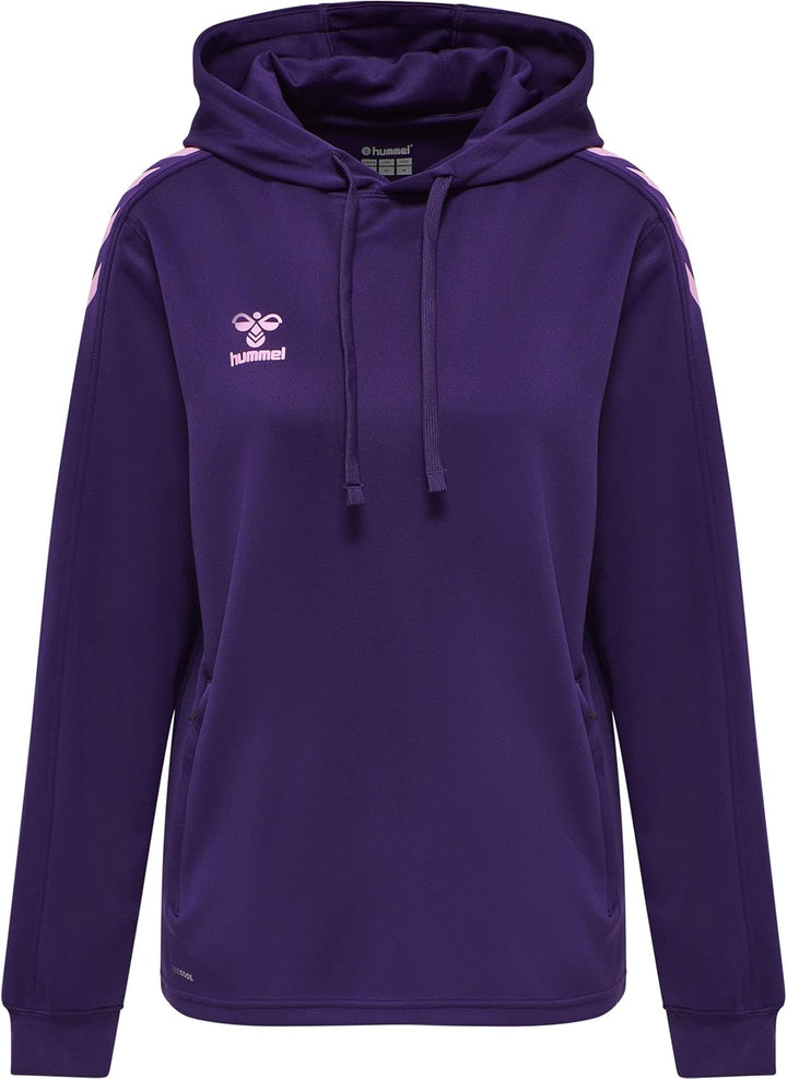 hummel Damen Hmlcore Xk Poly Sweat Hoodie Woman Sweatshirt, Acai