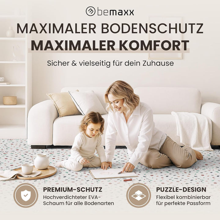 Schutzmatten Bodenschutzmatte Set Sportmatte Gymnastikmatte Puzzlematte: Puzzle Sportgeräte Matte Fi