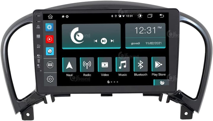 Personalisiertes Autoradio für Nissan Juke mit GPS und Einzelkamera serienmässig Android GPS Bluetoo