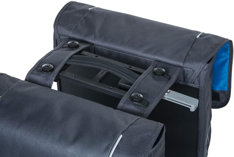 Basil B.V. Unisex – Erwachsene Sport Design Mik Gepäckträgertaschen 32 Liter Graphite, 32 Liter Grap