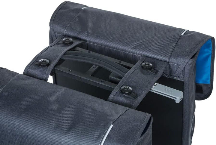 Basil B.V. Unisex – Erwachsene Sport Design Mik Gepäckträgertaschen 32 Liter Graphite, 32 Liter Grap