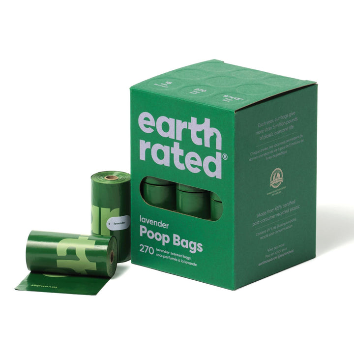 Earth Rated Hundekotbeutel, neues aussehen, garantiert auslaufsichere und extra dicke Abfallsäcke al