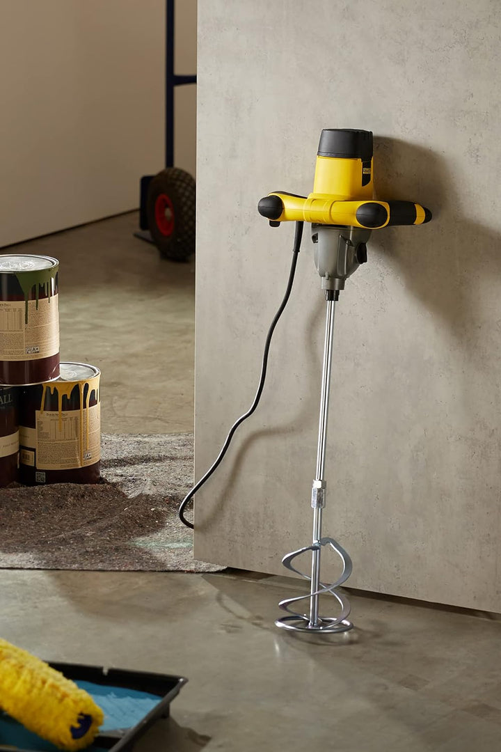 Stanley FatMax 2-Gang Rührgerät FME190(1600 Watt, 80 Nm, max. Mischvolumen 120 Liter, M14 Werkzeugau