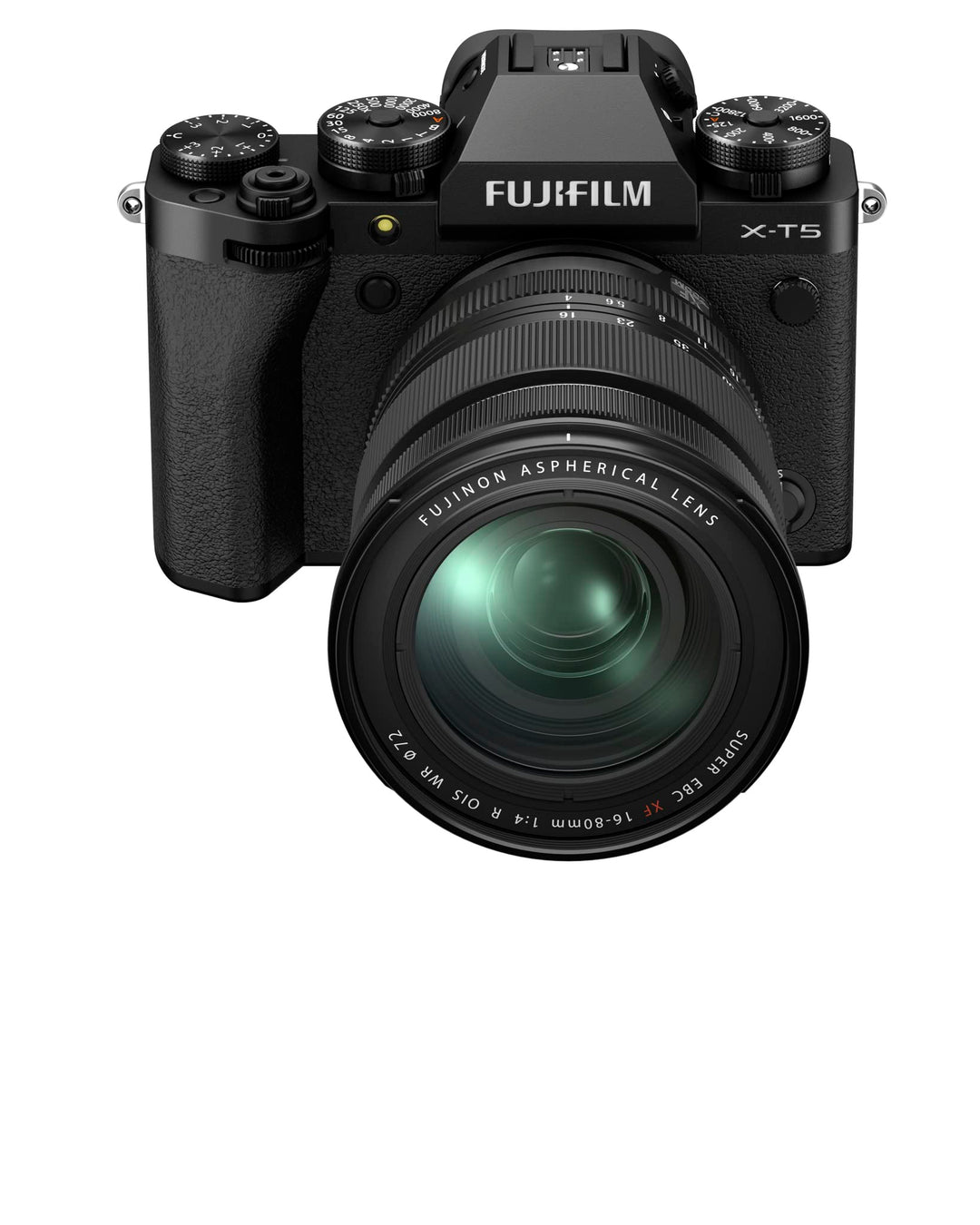 FUJIFILM X-T5 schwarz + FUJINON XF16-80mmF4 R OIS WR Objektiv Kit Schwarz XF16-80mmF4 R OIS WR Objek