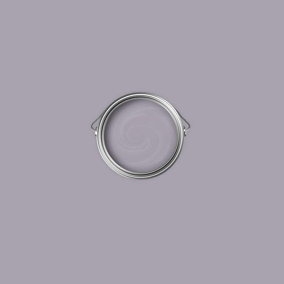 New Walls Premium Wandfarbe Violett, Lila Liquid Luxury Dispersionsfarbe für Innenräume – 1 L 1000 m