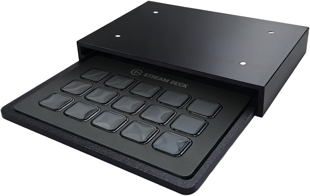 Einziehbarer Unter-Tisch Halter für Elgato Stream Deck MK.2– platzsparend