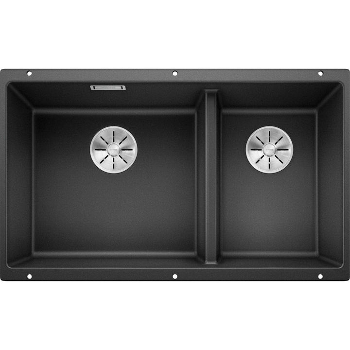 BLANCO SUBLINE 430/270-U | SILGRANIT anthrazit | Einbauart: Unterbau | Hauptbecken links | ohne Abla
