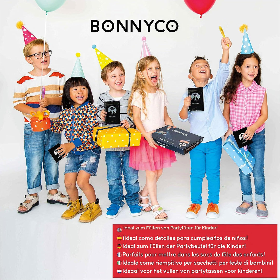 BONNYCO UV Stift und Notizbuch, 32 Stück Mitgebsel Kindergeburtstag Jungen &amp; Mädchen | Kindergeburts