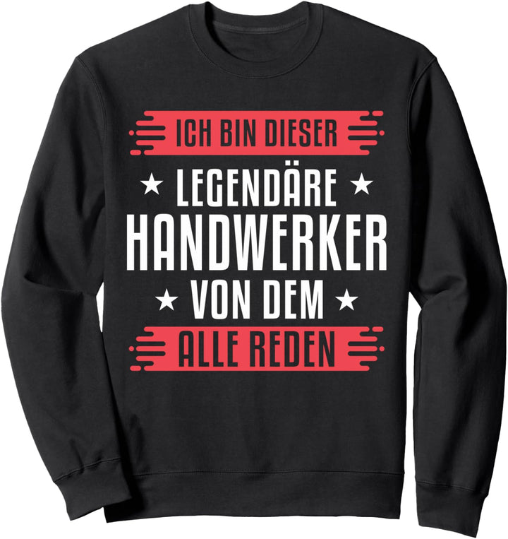 Handwerker Mechatroniker Elektroniker Metallbauer Lustiges Sweatshirt