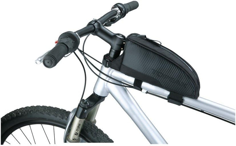 TOPEAK Lenkertasche Fuel Tank Medium Oberrohrtasche Satteltasche 17.5 x 7.5 x 11 cm, 0.5 L Schwarz (