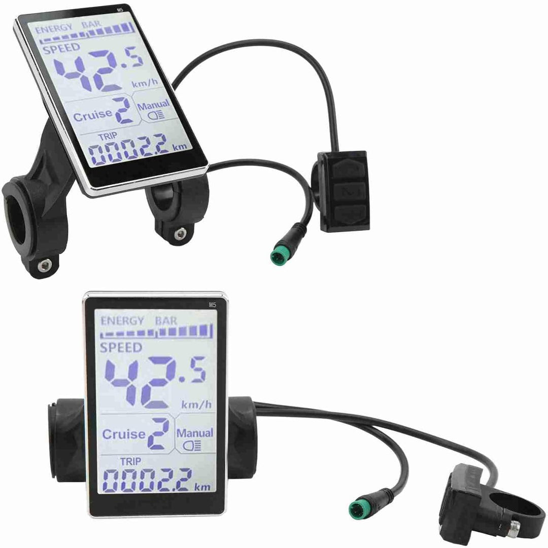Elektrofahrrad-LCD-Display, 5-polig, 24 V, 36 V, 48 V, 60 V, Fahrrad-Kilometerzähler, Universal-E-Sc