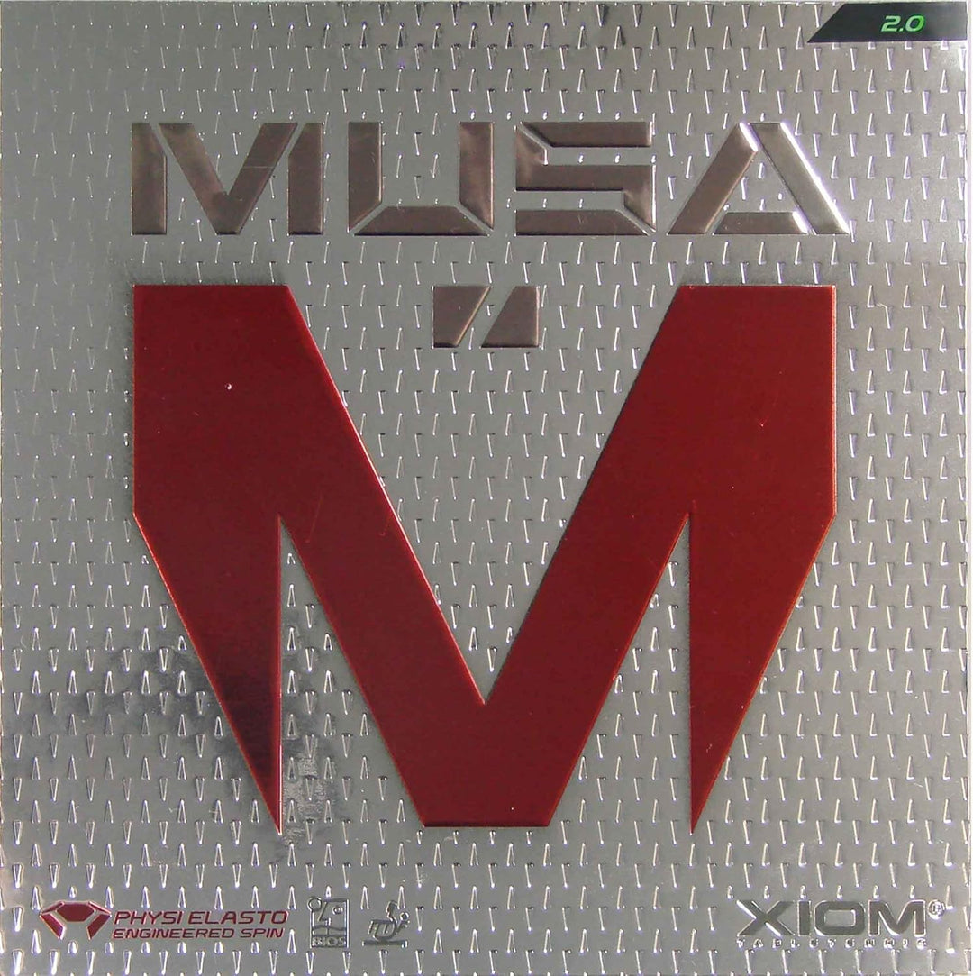XIOM Belag Musa I rot 2,3 mm, rot 2,3 mm