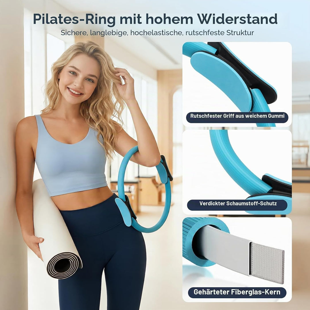 Pilates Kit Pilates Set für Zuhause Home Pilates Kit für Frauen 13 Stück Pilates Set Home Pilates Es