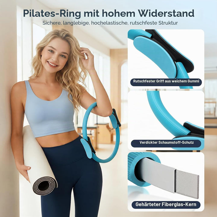 Pilates Kit Pilates Set für Zuhause Home Pilates Kit für Frauen 13 Stück Pilates Set Home Pilates Es