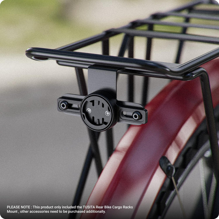 TUSITA Hintere Fahrrad Gepäckträger Radar Halterung Kompatibel mit Wahoo TRACKR Radar