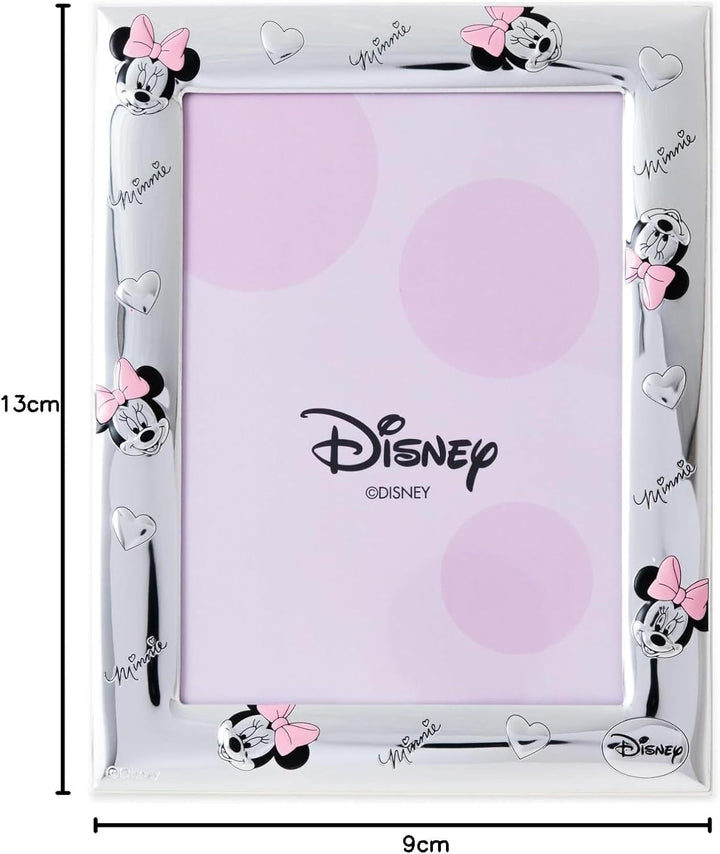 Disney Baby - Bilderrahmen zum Hinstellen - Silber - ideal für den Nachttisch im Kinderzimmer - perf