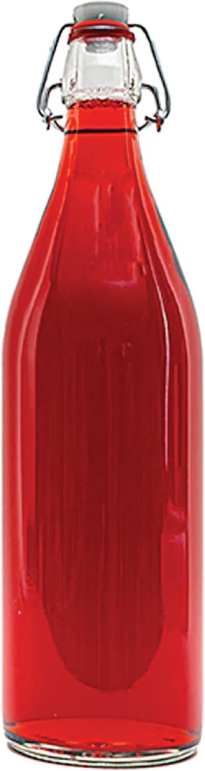 12 Stück 250 ml Bügelflaschen Bügelflasche Glasflasche mit Bügelverschluss Drahtbügel Flasche Bügelv
