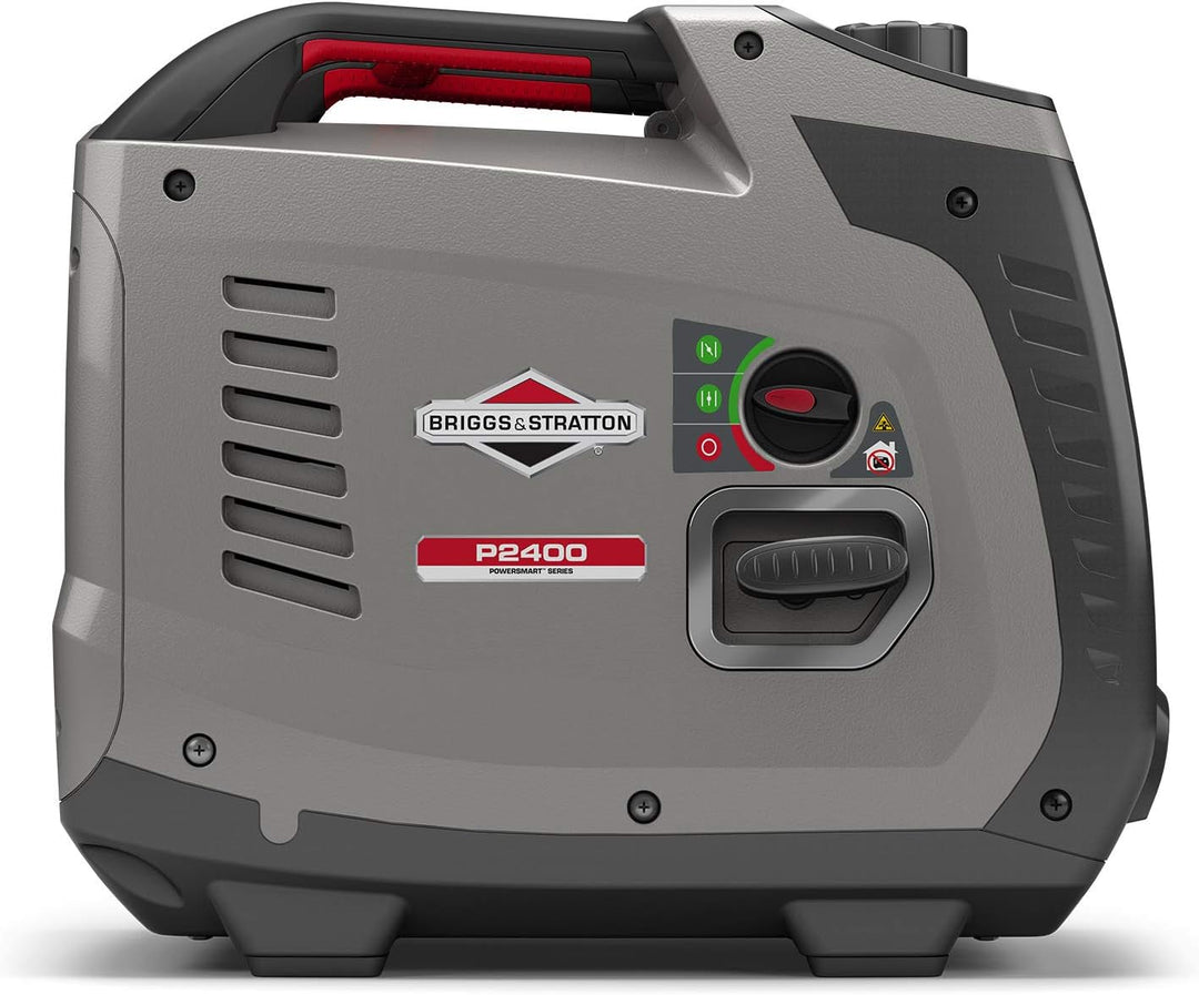 Briggs & Stratton 030800 Benzin Inverter Stromerzeuger Generator der PowerSmart Serie P2400 & Stratt