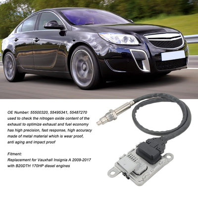 Leapiture Stickoxidsensor Nox-Sensor 55500320 Stickoxidsensorsonde Ersatz für Vauxhall Insignia A 20