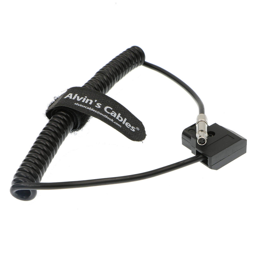 Alvin's Cables Odyssey 7 7q Monitor Spiral Kabel Original NSC3F 3 Pin Buchse auf D-Tap Spiralkabel,