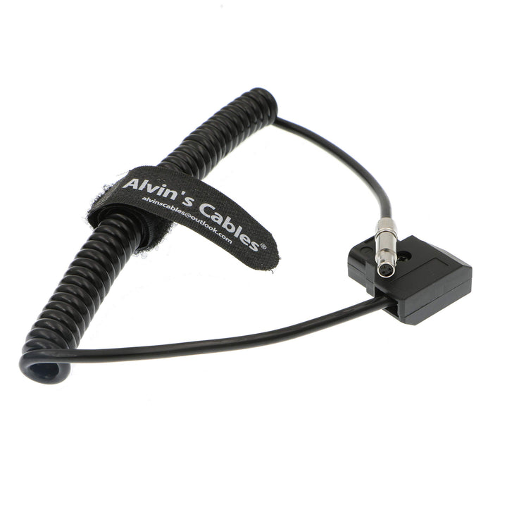 Alvin's Cables Odyssey 7 7q Monitor Spiral Kabel Original NSC3F 3 Pin Buchse auf D-Tap Spiralkabel,