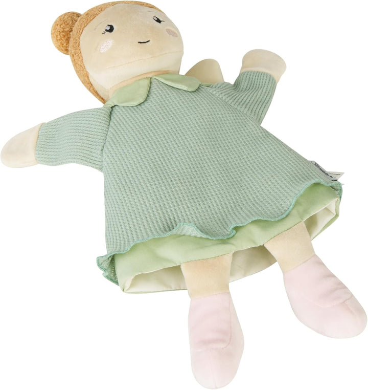 Sterntaler Handpuppe Waldfee aus weichem Flausch, Kinder- und Babyspielzeug, Kopf wattiert mit Polye