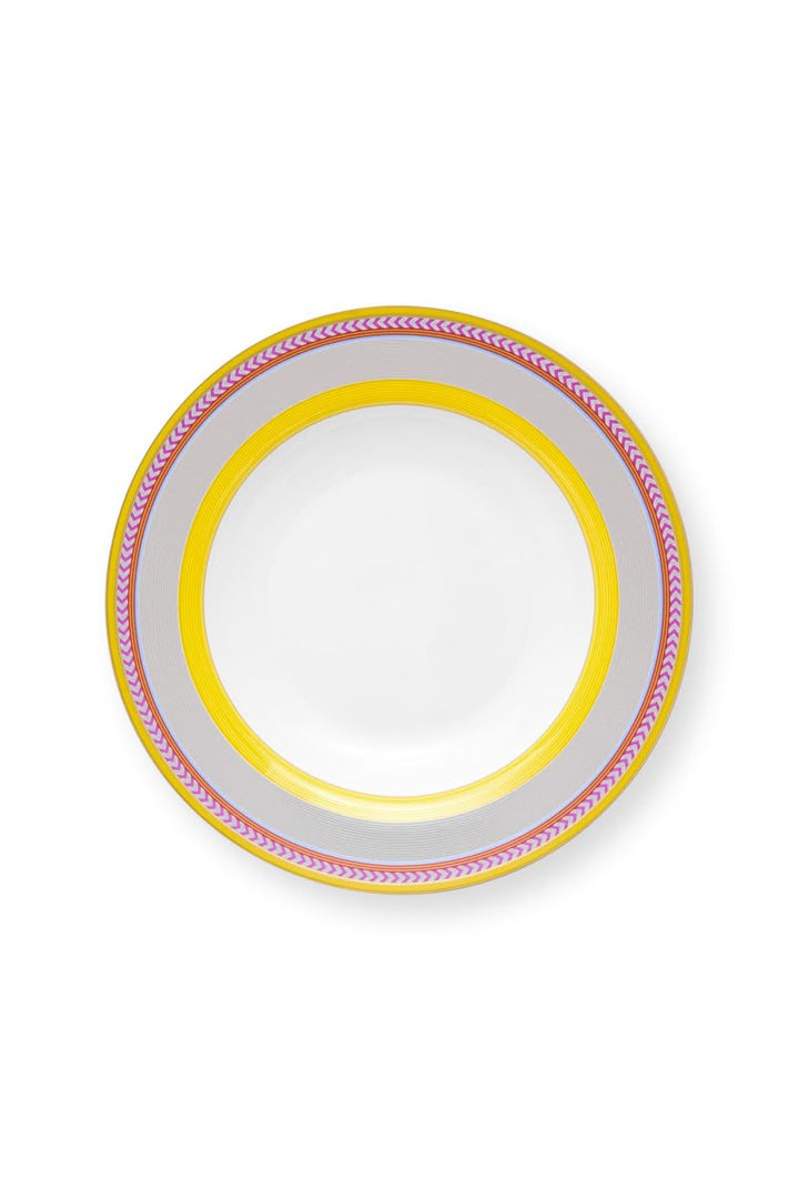Pip Studio CHIQUE Suppenteller gelb 23,5cm