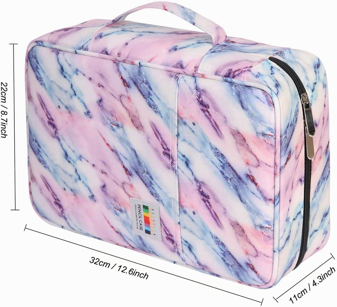 BOMKEE Federmäppchen Grosse, 304 Schlitze Etui Stifte Schule Federmappe Federtasche Maeppchen Mäppch