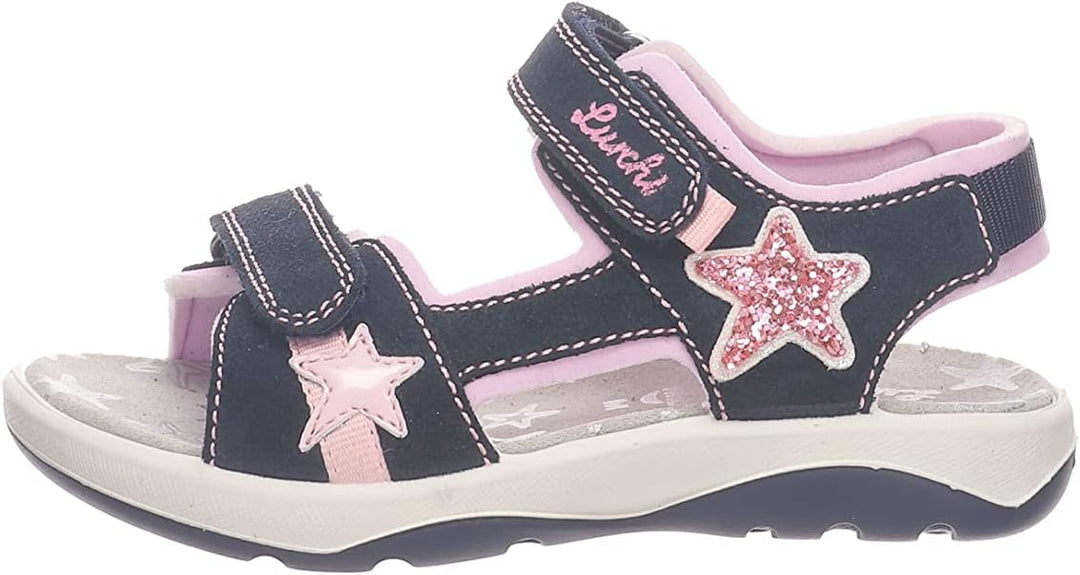 Lurchi Mädchen Fia Sandale 26 EU Blau, 26 EU Blau