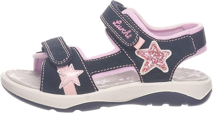Lurchi Mädchen Fia Sandale 26 EU Blau, 26 EU Blau