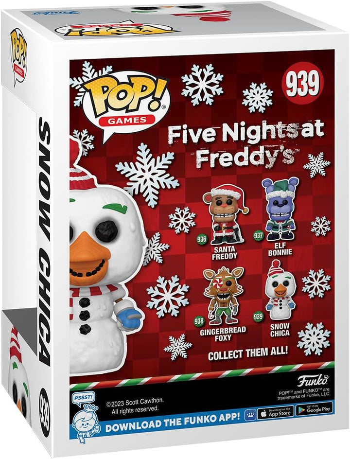 Funko Pop! Games: Five Nights at Freddy's (FNAF) - Holiday Chica The Chicken - Vinyl-Sammelfigur - G