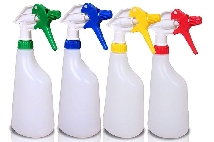 Putzen wie die Profis (Germany 4 Überkopf-Sprühflasche mit verstellbarem Sprühkopf im Set | 600 ml |