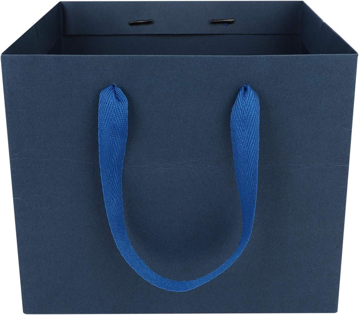 Papiertüten Kartenpapier Geschenktüten 5 Stück Papiertüten Viereckig Papiertaschen Grosse Kapazität
