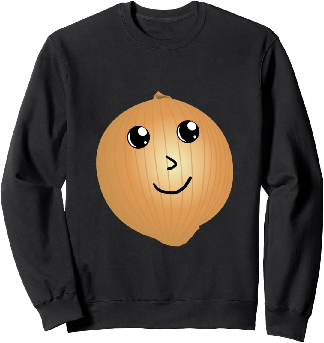 Süsse Zwiebel Gemüse Kulinarische Küche Kawaii Gärtner Sweatshirt