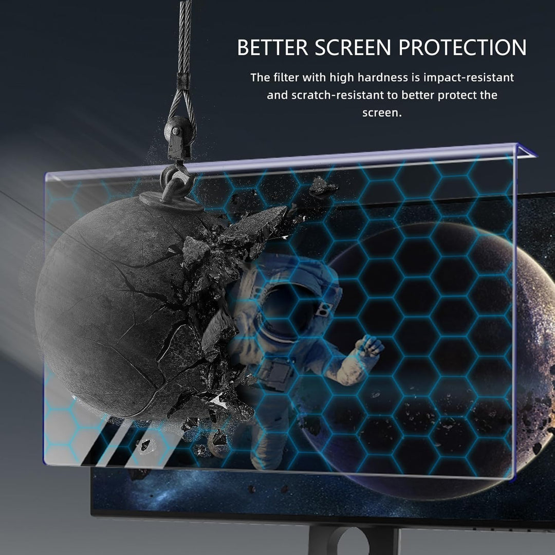 HaruYo 20-22 Zoll Hängende Blickschutzfilter Blickschutzfolie für 20/21,5/22 Zoll Monitor, Privacy P