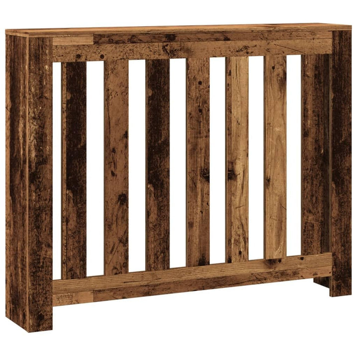 vidaXL Heizkörperverkleidung Altholz-Optik 104x20x82 cm Holzwerkstoff Altholz 104 x 20 x 82 cm, Alth