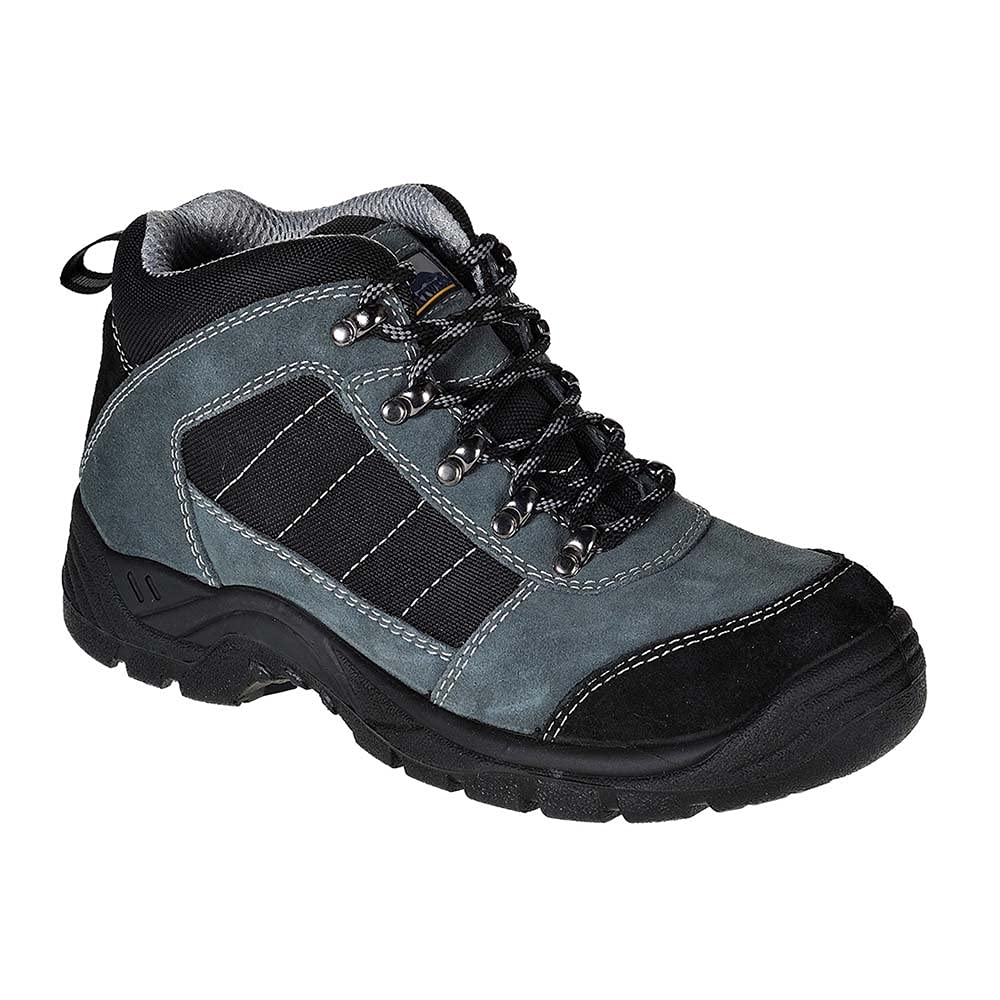 Portwest Steelite Trekker Sicherheitsstiefel S1P , Grösse: 45, Farbe: Schwarz, FW63BKR45 45 EU Schwa