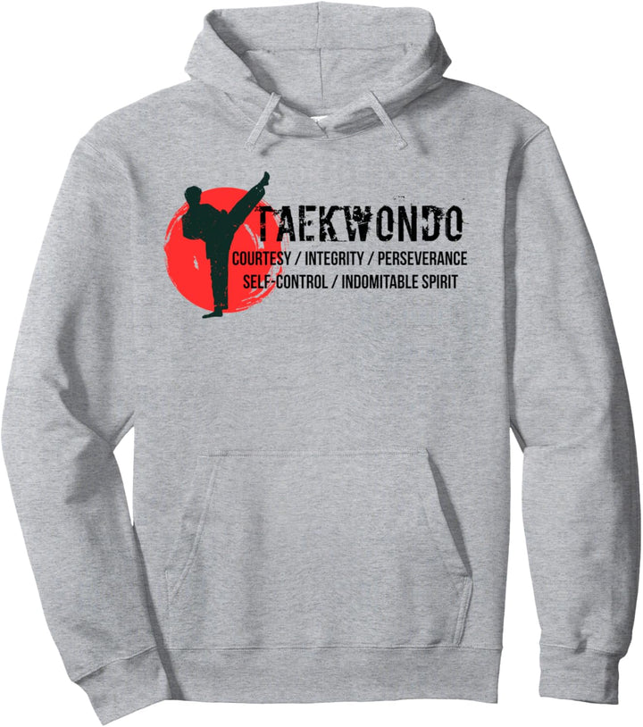 Tae Kwon Do 5 Grundsätze Kampfkunst Geschenke Pullover Hoodie
