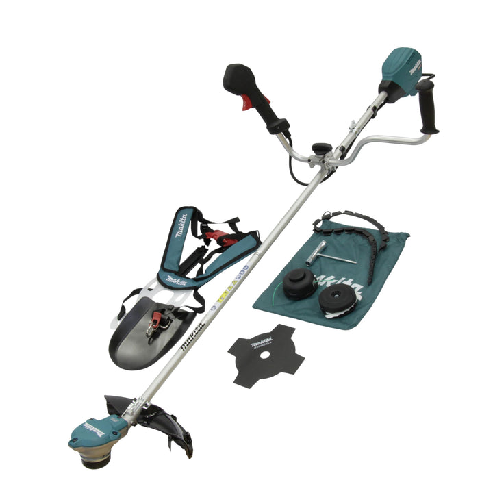 Makita UR002GZ01 Akku-Freischneider 40V max. Zweihandgriff (ohne Akku, ohne Ladegerät), Petrol